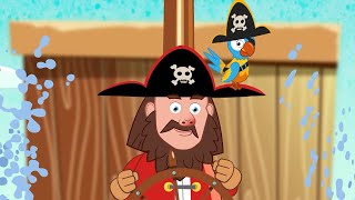 Das Piratenleben 🏴‍☠️⚓️Piratenlieder für kinder Kinderwelt TV [upl. by Enined543]