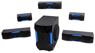 Rockville HTS56 1000w 51 Channel Home Theater SystemBluetooth [upl. by Vincenta112]