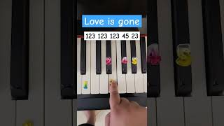 Easy piano tutorial piano pianomusic pianosongs pianocover pianotutorial pianolessons pianist [upl. by Kirshbaum]