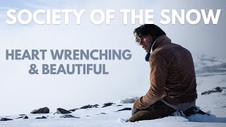 SOCIETY OF THE SNOW  JA Bayona’s new film about the Uruguayan rugby team’s Andes plane crash [upl. by Natty]