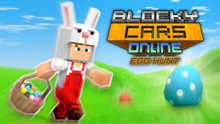 BLOCKY CARS ONLINE Easter Egg Hunt Event NEW UPDATE in BLOCKY CARS ONLINE [upl. by Nolyaw141]