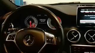 MERCEDES A180 SERVICE RESET\HIDDEN MENU [upl. by Neda]