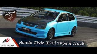 Assetto Corsa  Honda Civic EP3 Type R Track [upl. by Aguie]