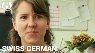 WIKITONGUES Fabia speaking Swiss German [upl. by Anailuj]