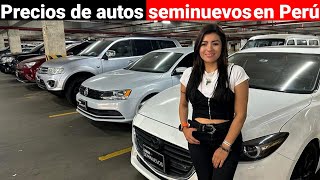 Precios de autos seminuevos en Perú  El Datazo [upl. by August]