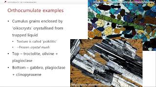 Lecture 41  Magma chamber processes part 1 Volcanoes magmas and their geochemistry [upl. by Goode]