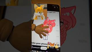 Tails x Gacha life girl kill tails funny animation memes [upl. by Litman]