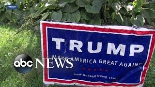 Trump Sign Thief Learns Karma Comes Swiftly [upl. by Kerrill]