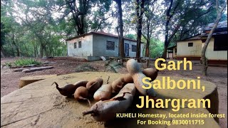 Garh Salboni Jhargram best place to stay KUHELI Homestay inside forest [upl. by Gunn977]