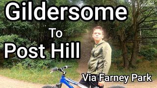 Gildersome to Post Hill Pudsey Via Farnley Park Bike Ride Leeds West Yorkshire [upl. by Cathi]