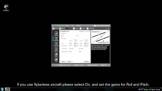 DJI Ace Waypoint AssistantFlybarless Setting [upl. by Schmeltzer]