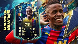 TOTS ZAHA PLAYER REVIEW  FIFA 22 Player Reviews [upl. by Collins]