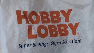 HOBBY LOBBY CRAFT HAUL [upl. by Tabshey]