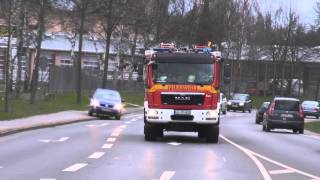 KdoW BvD  HLF  DLK Feuerwehr Lüneburg [upl. by Mose701]