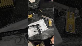 Difference between a 9mm 1911 pistol and a 6mm 1911 shopping 1911pistol gunshorts airsoft [upl. by Flossy]