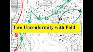 Geological MapFoldUnconformity [upl. by Yirinec]