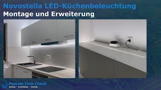 LEDKüchenbeleuchtung mit Fernbedienung  Montage und Erweiterung warmweiß amp kaltweiß [upl. by Daegal]