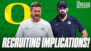 Oregons Opportunity to Capitalize on Elite Recruits  Ohio State vs Oregon Key Visitors On Campus [upl. by Aisatsanna]