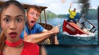 SIDEMEN £1000 BOAT CHALLENGE  Reaction [upl. by Ocsicnarf278]