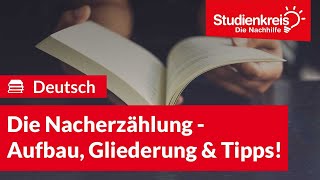 Eine Nacherzählung verfassen   Deutsch verstehen mit dem Studienkreis [upl. by Zebedee]