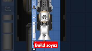 Built soyuz in sfs spaceflightsimulator soyuz rocket [upl. by Etnauq]