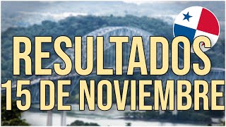 🔰🔰 Resultados Lotería de Panamá Miércoles 15 de Noviembre 2023  Loteria nacional en vivo de hoy [upl. by Lavery]