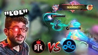 BTK VS C9 GAME 2 MOBAZANE GOING CRAZY WITH NEW HERO SUYOU😳 [upl. by Jermyn463]