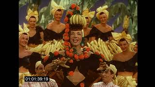 Gangs All Here 1943 Original trailer starring Alice Faye amp Carmen Miranda [upl. by Leunam]