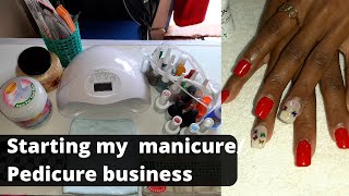 HOW TO START A MANICURE amp PEDICURE BUSINESSHow MUCH CAPITAL do you need DuboisHaul [upl. by Millur]