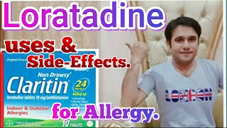 Loratadine 10 mg tablet For Allergyuses and side effects [upl. by Ardnas]