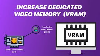 How To Increase Dedicated Video Memory VRAM on Windows 11 UPDATED 2024 [upl. by Sivrat]