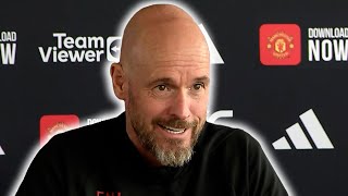 Erik ten Hag prematch press conference  Crystal Palace v Manchester United [upl. by Matthei464]