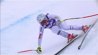 Alice McKennis 11th  Downhill  La Thuile 2016 [upl. by Nnairret289]