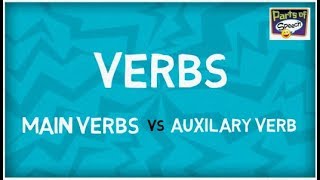 Learn all about Verbs  Main Verbs  Auxilary Verbs [upl. by Curkell277]