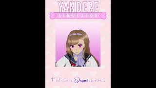 The evolution portrait of Dafuni Bureiku  Yandere Simulator shorts short [upl. by Sylvester102]