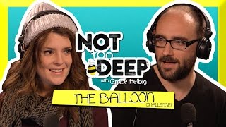 THE BALLOON CHALLENGE ft VSAUCE  Grace Helbig [upl. by Myrah399]