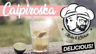 Caipiroska cocktail Recipe  how to make a Caipiroska [upl. by Sikata744]