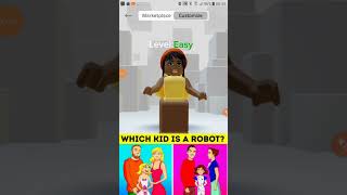 7 second riddle Which kid is a robot [upl. by Kampmann]