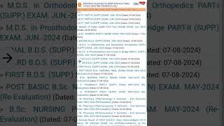 Bpt supp result chek out rubscsecondyearresult2023 ruhs bpt medicalcollege [upl. by Eerahs]