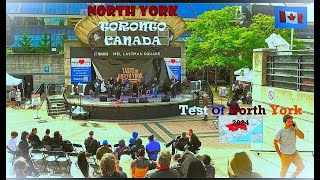 TORONTO Taste of North York 2024 Community amp Food Festival Mel Lastman Square  ON CANADA【4K】 [upl. by Schreck]