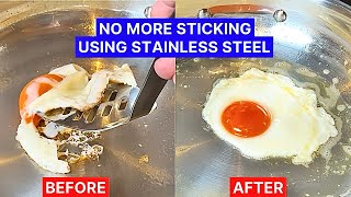 The Ultimate Guide to Using Stainless Steel Pans  High amp Low Heat Cooking [upl. by Clover835]