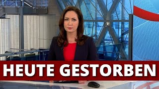 Berühmte Deutsche die in den letzten Tagen gestorben sind [upl. by Onifled]