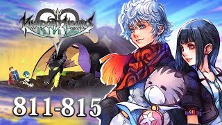 NA 46  Kingdom Hearts Union χCross  Quests 811 — 815  The Powers of Hell [upl. by Sadoff62]