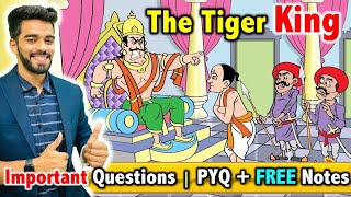 The Tiger King  Vistas  CH  2  FREE Notes  Important Questions 🇮🇳 [upl. by Ellimac]