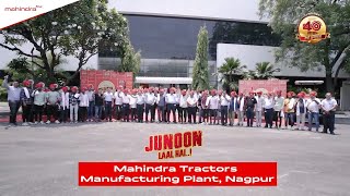 Mahindra Tractors  Celebrating 40 Lakh Farmers at Nagpur Plant  Junoon Laal Hai [upl. by Atilehs564]