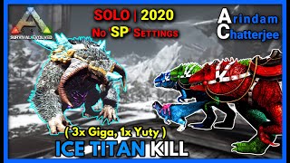 Ark Extinction  SOLO Killing the ICE TITAN Easiest Way  S2E50 [upl. by Fuller318]