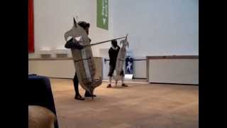 Duelling shield and longsword freeplay [upl. by Anaujat]