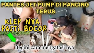 Cara mengganti Klep pompa Jet pump [upl. by Nagek484]