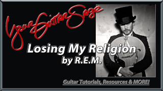 Losing My Religion by REM  How to Play Guitar Lesson  Beginner [upl. by Mika]