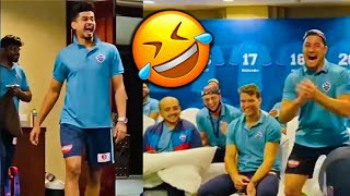 Shreyas Iyer hilariously imitates Marcus Stoinis’ Moves 😂😁 [upl. by Eema]